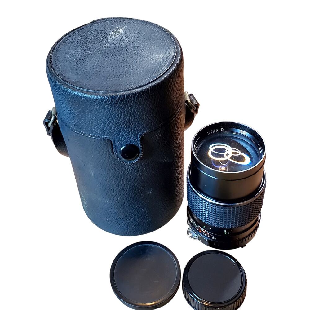 Star-d MC 1:2.8 f=135mm 52 No 821631 Camera Lens with Sony Case